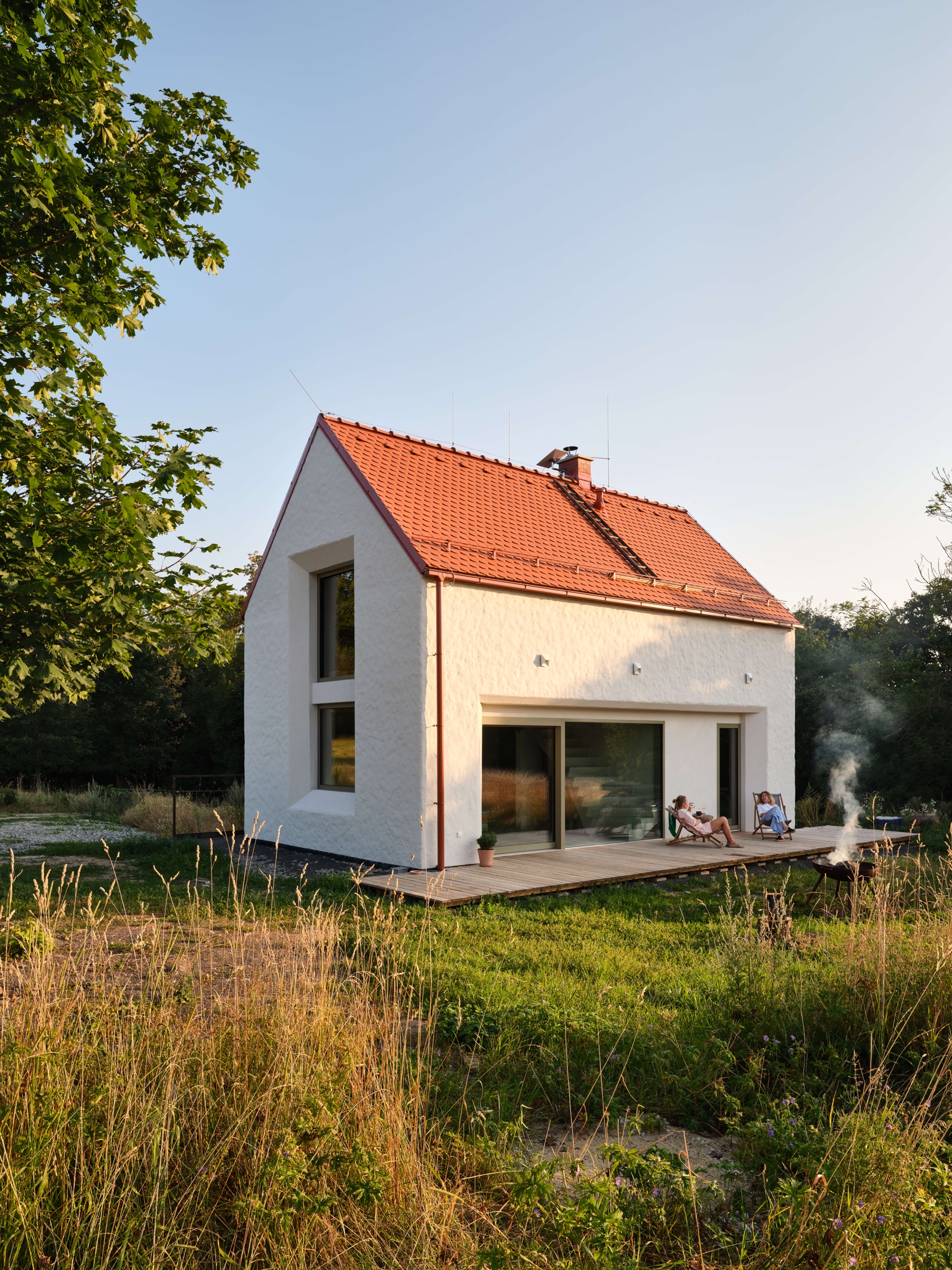 Stair House na kraji louky
